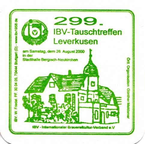 leverkusen lev-nw ganser quad 6b (185-299-tauschtreffen 2000-grn)